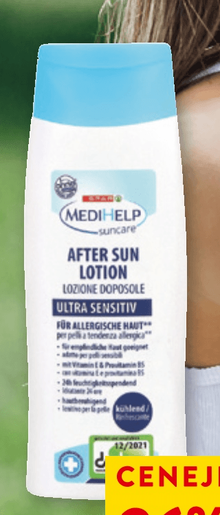 Medihelp Losjon po sončenju 200 ml - Akcija v trgovini Spar