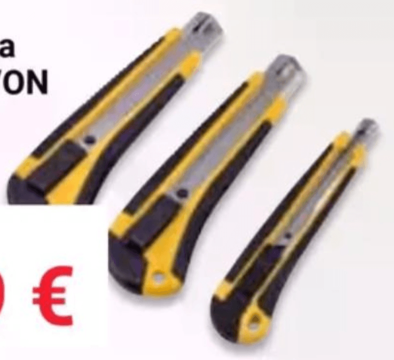 SET nožev za lepenko GO/ON 3-delni - Akcija v trgovini Pevex