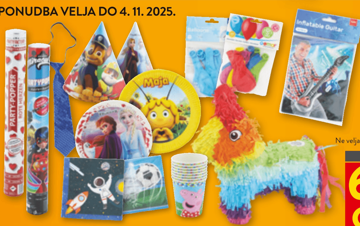 Vse za zabavo - Akcija v trgovini Spar