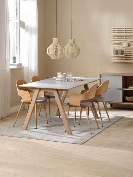 Jedilniški stol HVIDOVRE ROYAL OAK - Akcija v trgovini Jysk