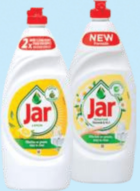 Detergent za ročno pomivanje posode Jar 900 ml - Akcija v trgovini E.Leclerc
