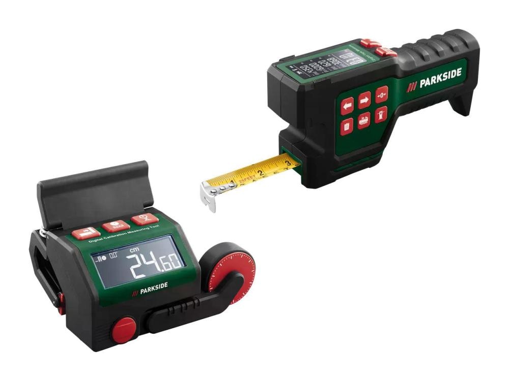 PARKSIDE Digitalna merilna naprava za umerjanje/akumulatorski merilni trak - Akcija v trgovini Lidl