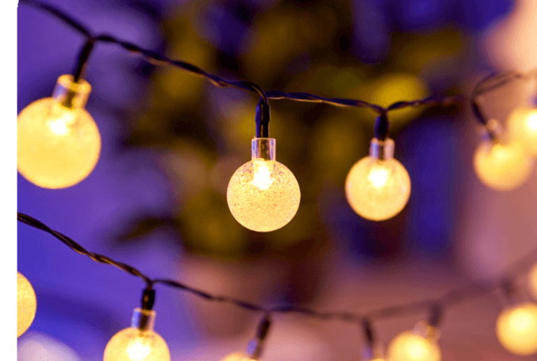 Solarna svetlobna LED veriga 'Balls' - Akcija v trgovini Bauhaus