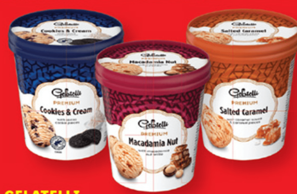 GELATELLI Premium sladoledni lonček 500 ml - Akcija v trgovini Lidl