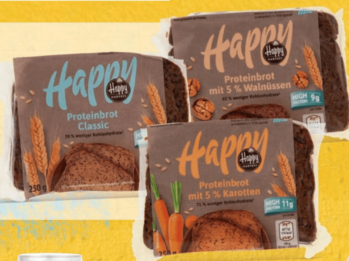 HAPPY HARVEST BELJAKOVINSKI KRUH 250 g - Akcija v trgovini Hofer