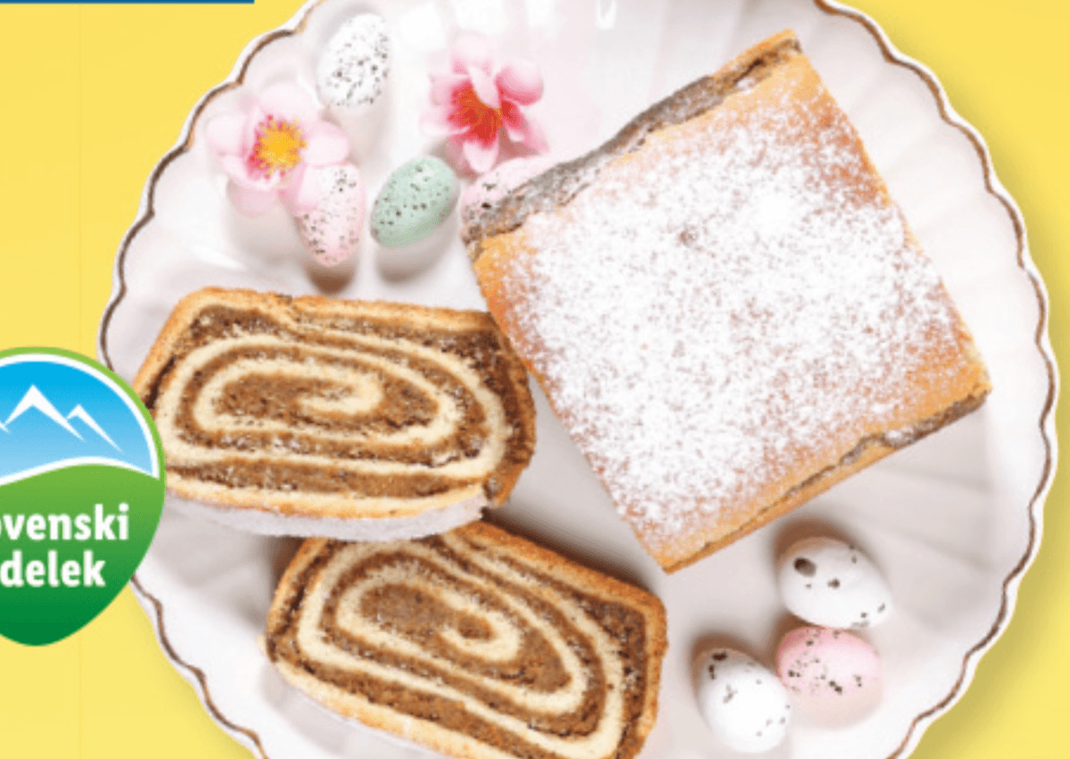 Naše nam paše Orehova potica 400 g - Akcija v trgovini Lidl