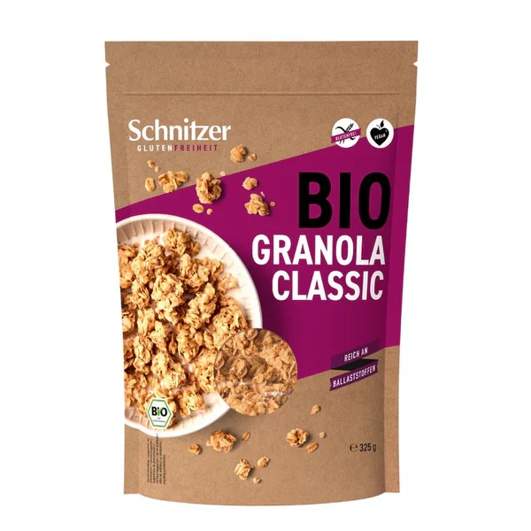 Schnitzer brezglutenska granola 325 g - Akcija v trgovini Dm