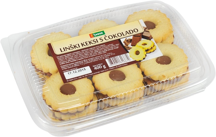 Keksi razpokančki čokoladni 400 g Akcija v trgovini Jager