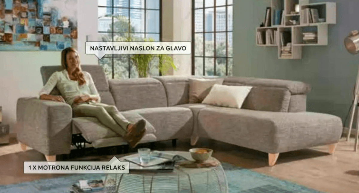 Sedežna garnitura PURE HOME Lifestyle - Akcija v trgovini Lesnina