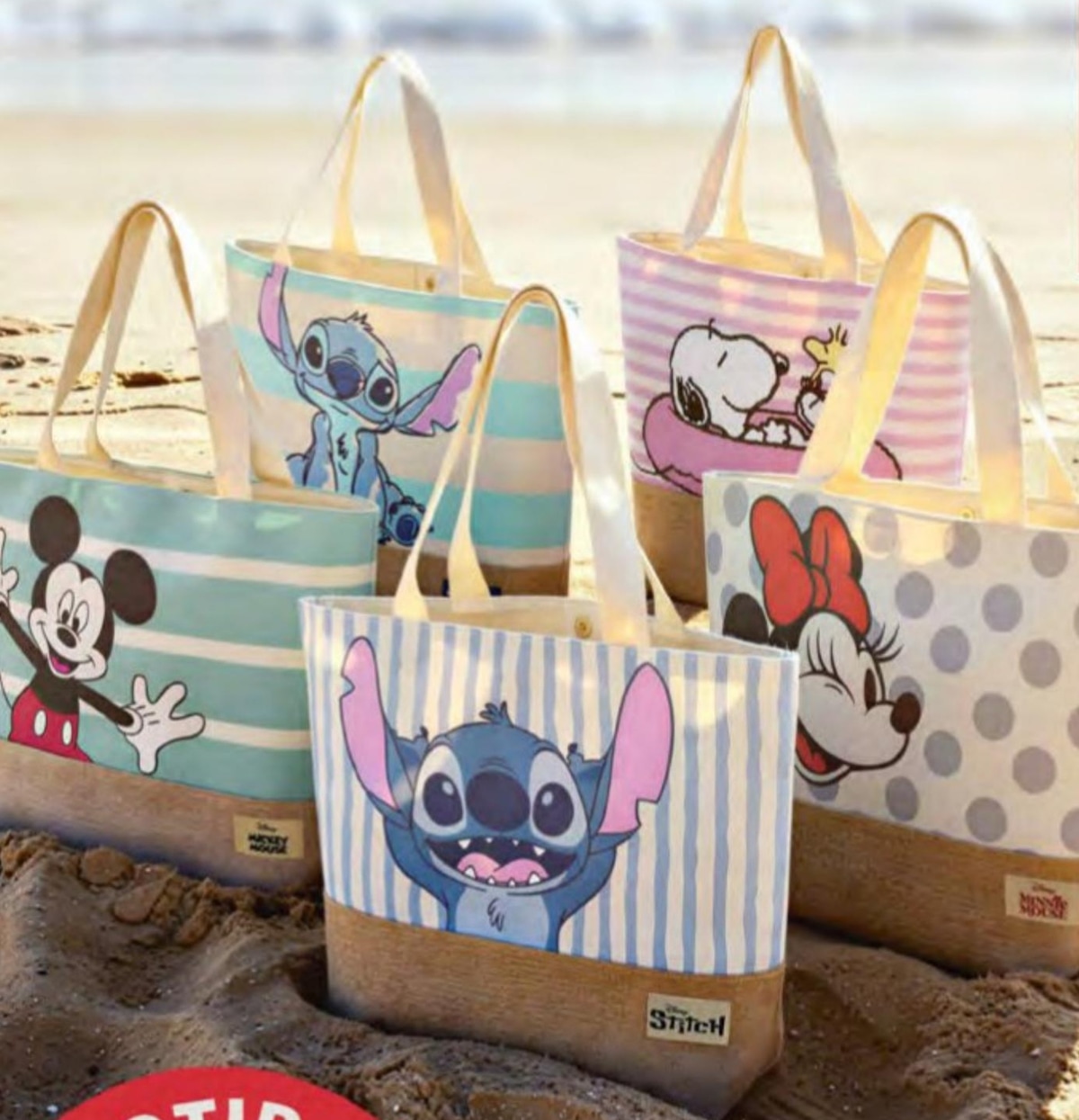 Torba Disney in Peanuts cca 50 x 41 x 13 cm Disney / Peanuts - Akcija v trgovini NKD
