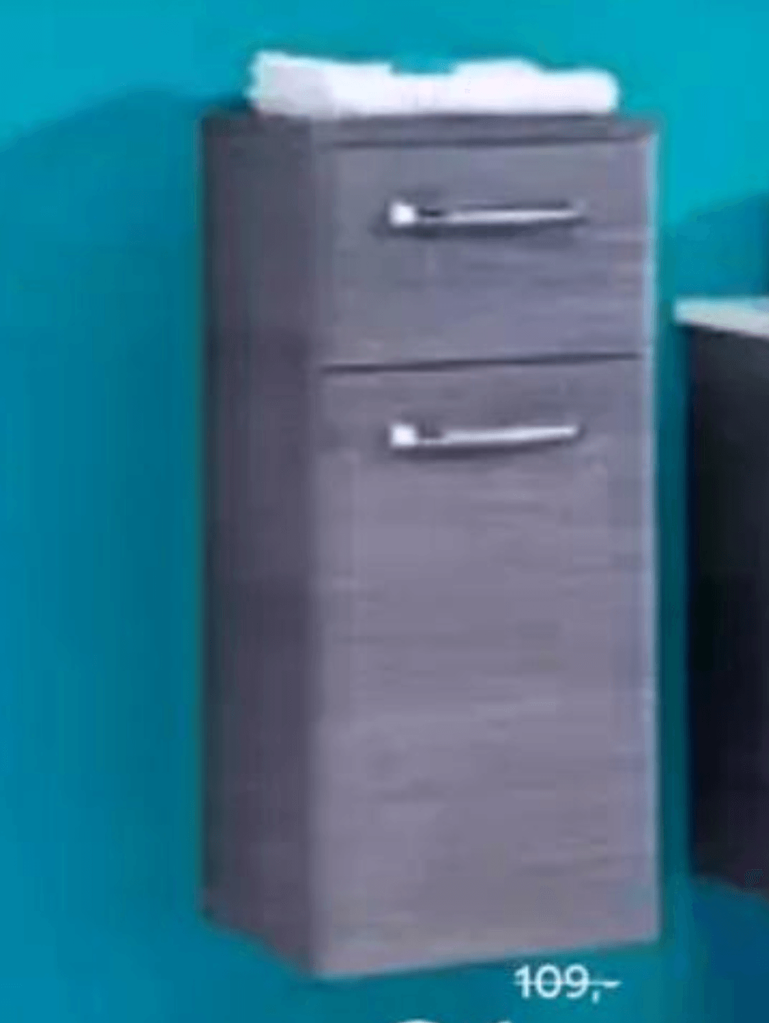 Stranska omarica Eleganca Sivega Hrast - Akcija v trgovini Lesnina