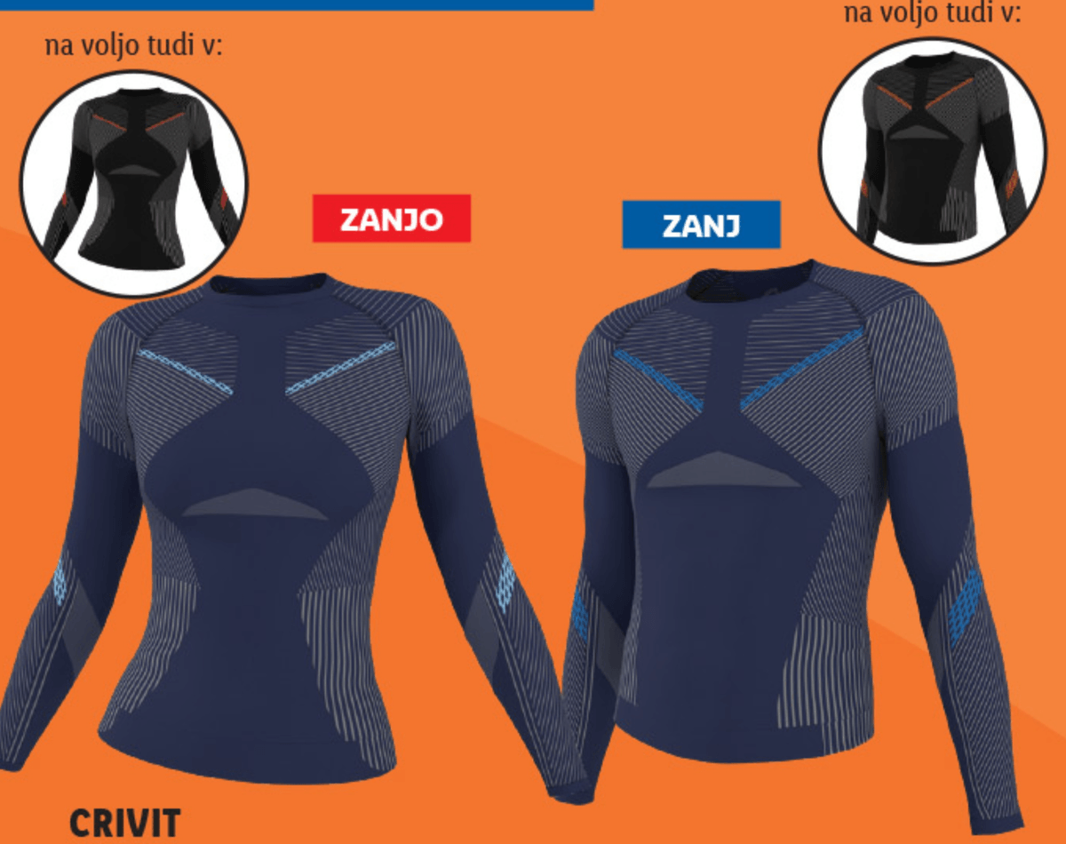 CRIVIT Funkcijska majica - Akcija v trgovini Lidl