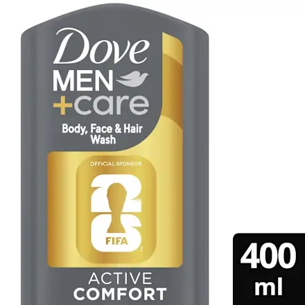 Dove Men+Care Active Comfort 400 ml - Akcija v trgovini Dm