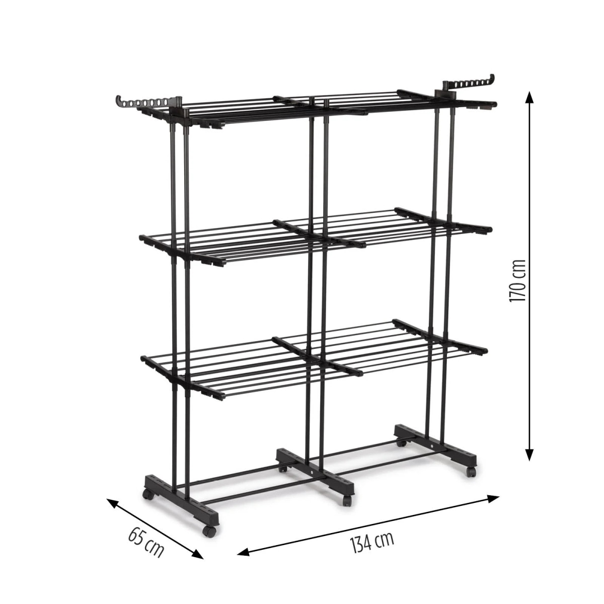 Vitapur stojalo za sušenje perila 134 x 65 x 170 cm Akcija u trgovini Spar