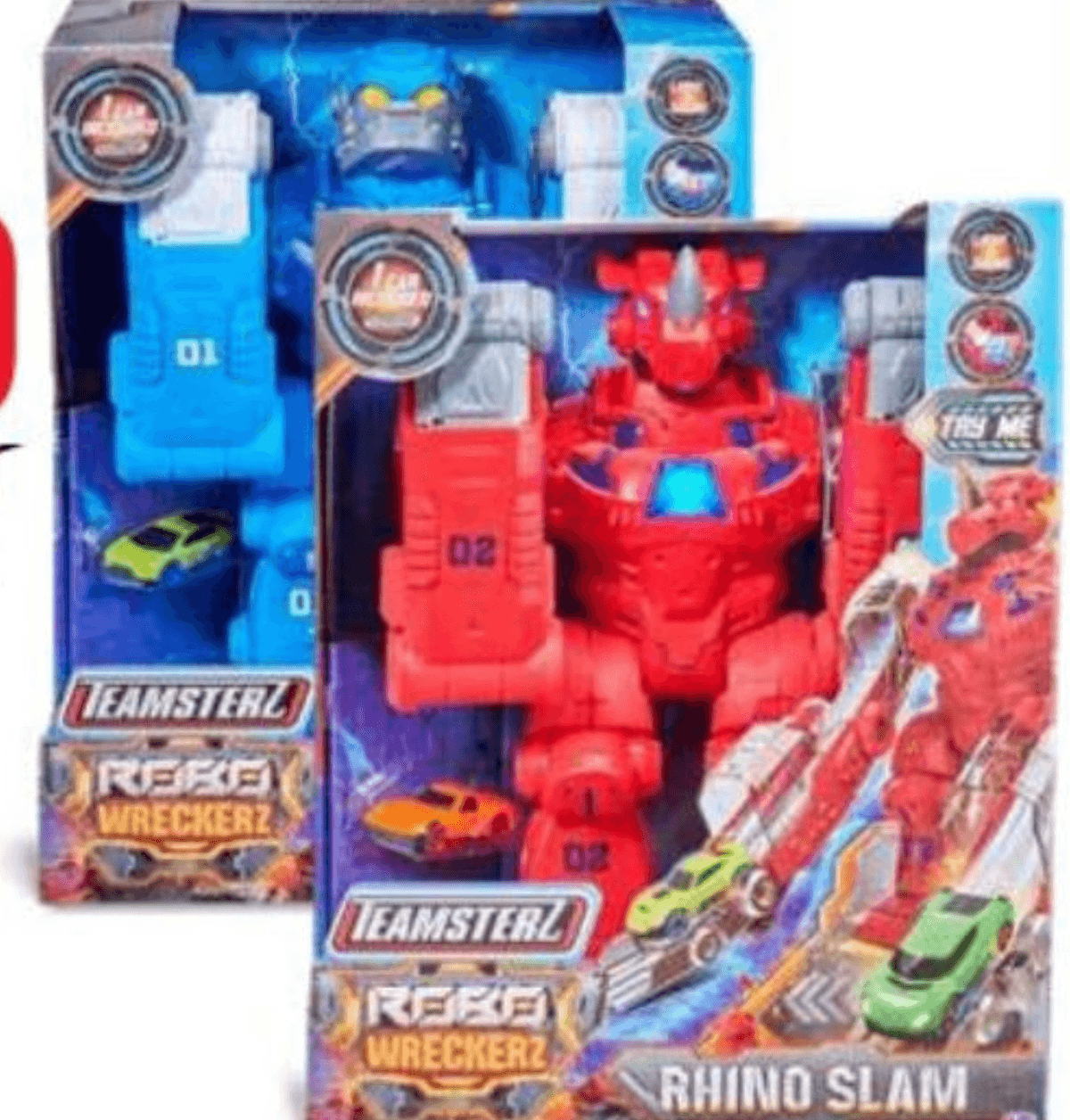 Robot z lučkami in zvokom TEAMSTERZ - Akcija v trgovini Eurospin