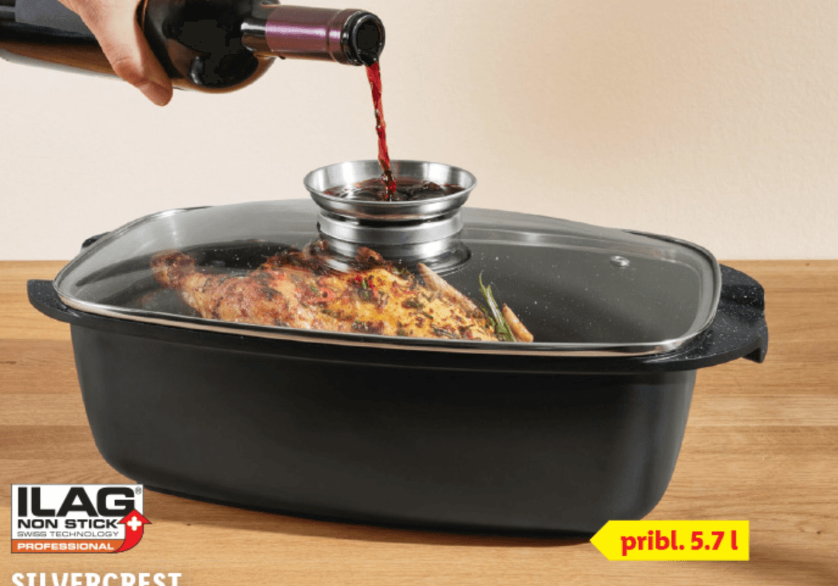SILVERCREST Pekač iz aluminijaste litine pribl. 5.7 l - Akcija v trgovini Lidl