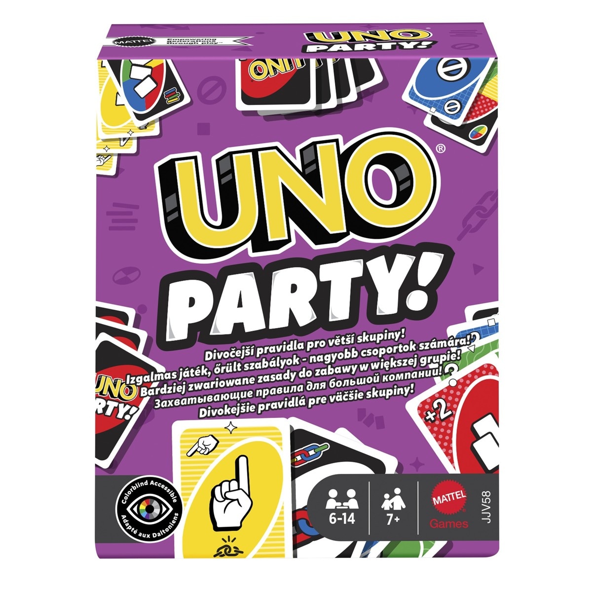 Mattel Games Uno Party! - Akcija v trgovini Mueller