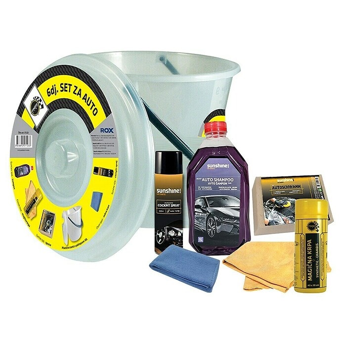 Set za nego avtomobila Sunshine - Akcija v trgovini Obi