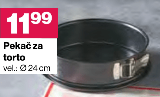 Pekač za torto - Akcija v trgovini Mercator