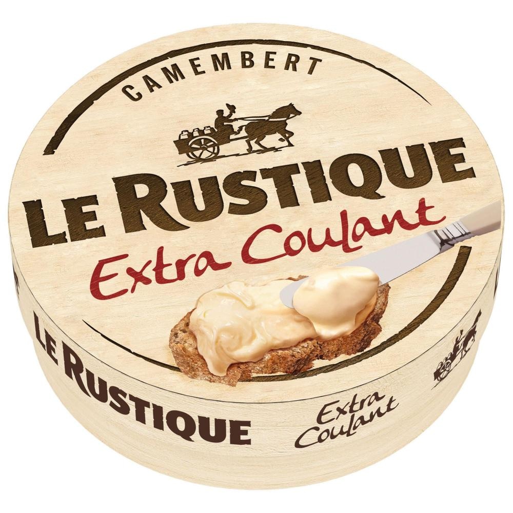 Sir Camembert Le Rustique 240 g - Akcija v trgovini E.Leclerc