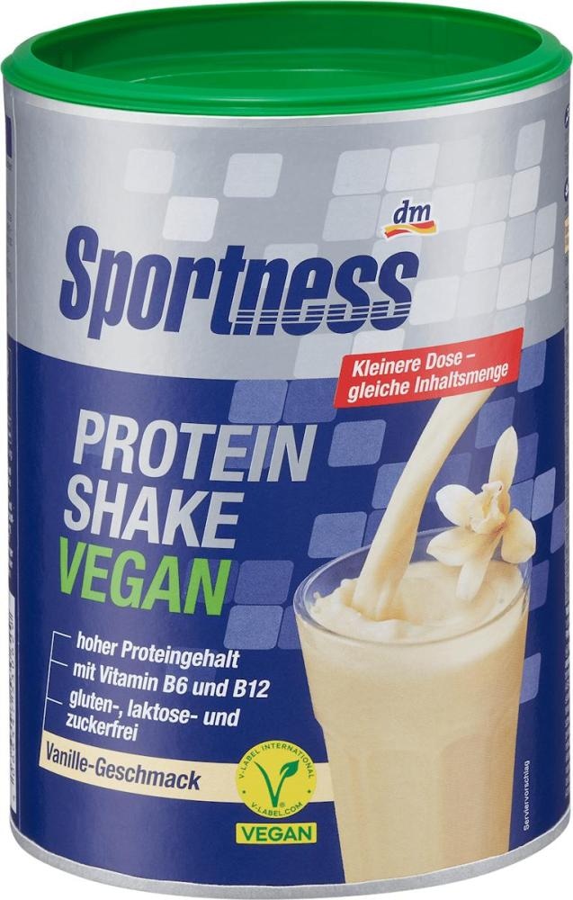 Sportness Vegan beljakovinski prašek 300 g - Akcija v trgovini Dm
