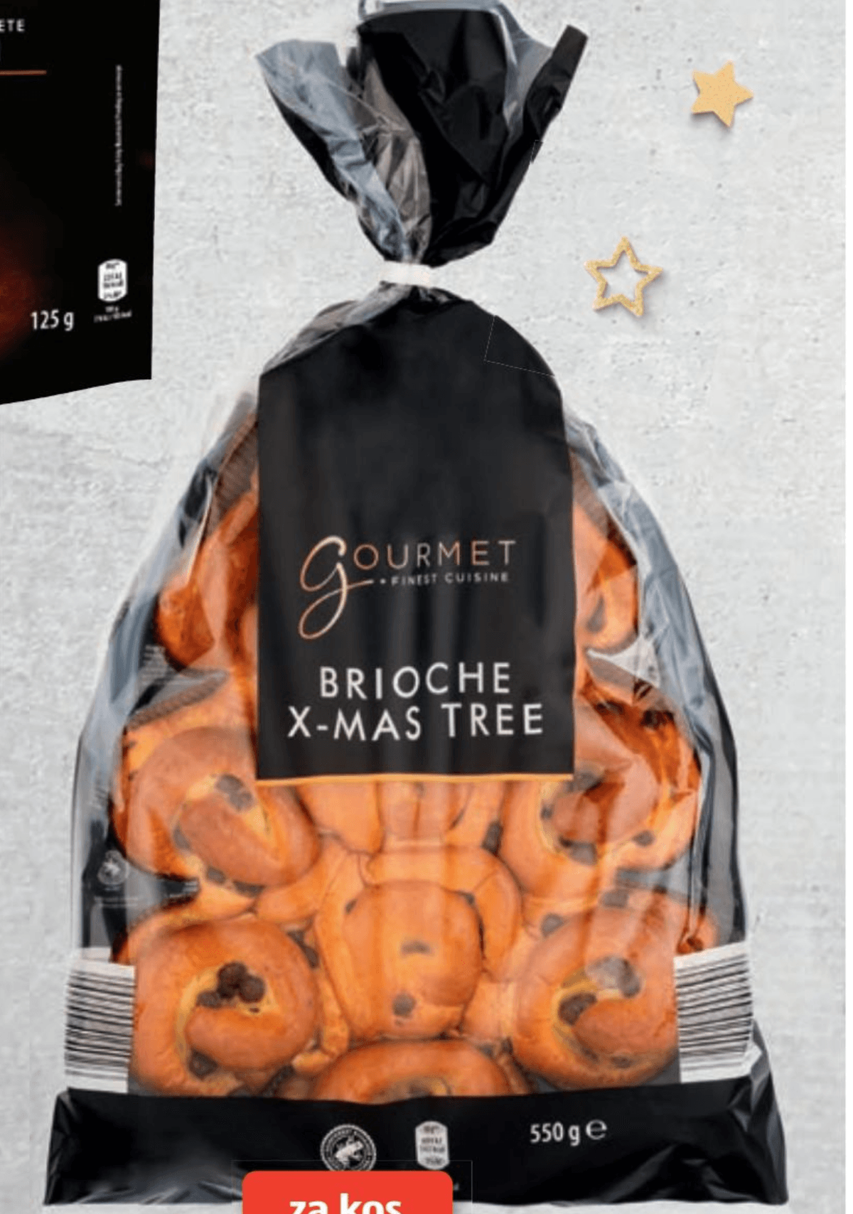 Gourmet Finest Cuisine Brioš Božično Drevo 550 g - Akcija v trgovini Hofer