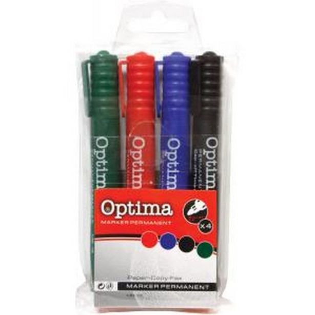 Marker Permanent Optima 4/1 - Akcija v trgovini Jager