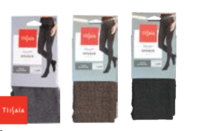 TISSAIA Ženske neprosojne hlačne nogavice - Akcija v trgovini E.Leclerc