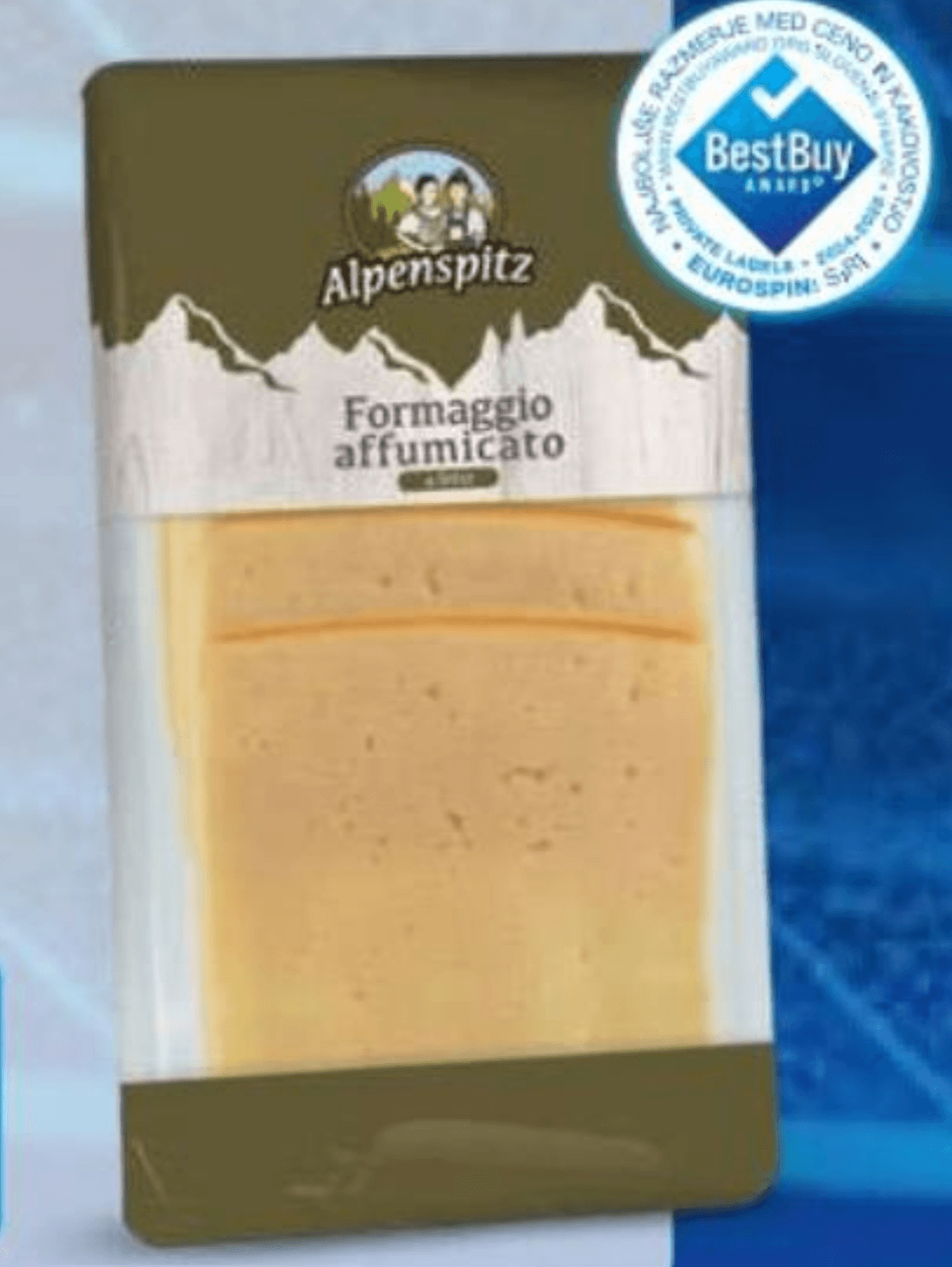 Alpenspitz Dimljeni sir, rezine 150 g - Akcija v trgovini Eurospin