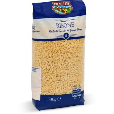 Tre Mulini Jušne testenine Risone 500 g - Akcija v trgovini Eurospin