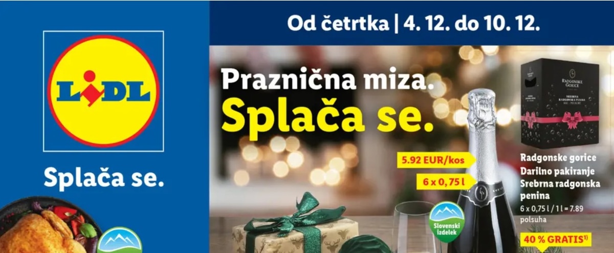 Lidl katalog Splača se od 04.12. do 10.12.2025