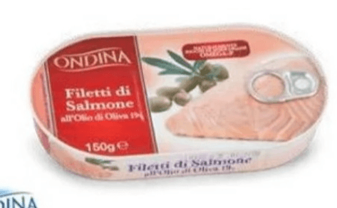 Fileji lososa v oljčnem olju Ondina 150 g - Akcija v trgovini Eurospin