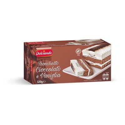 Sladoled Tronchetto 320 g Dolciando - Akcija v trgovini Eurospin