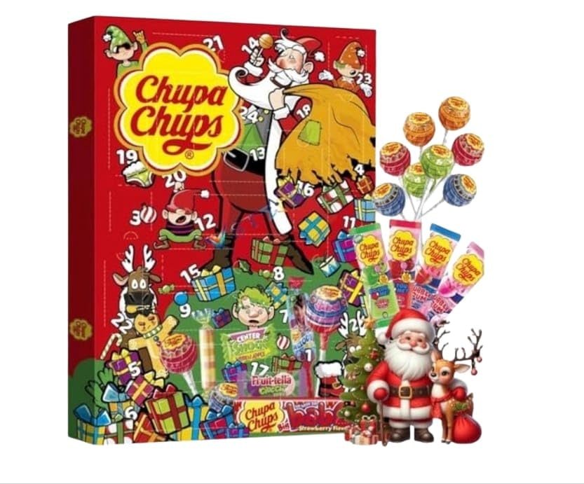 Adventni koledar Chupa Chups 210 g - Akcija v trgovini Spar