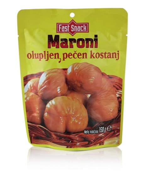 Kostanj Fast Snack Maroni 150 g - Akcija v trgovini E.Leclerc