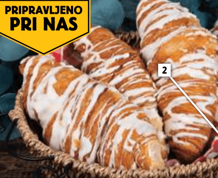 ROGLJIČI S ČOKOLEŠNIKOVIM POLNILOM x 4 - Akcija v trgovini E.Leclerc