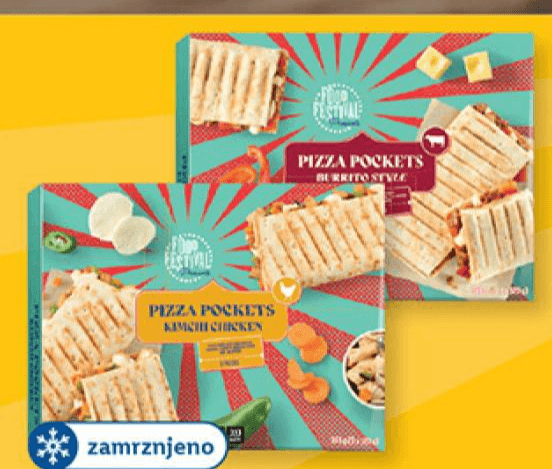 FOOD FESTIVAL Pica žepki 3 x 120 g - Akcija v trgovini Lidl