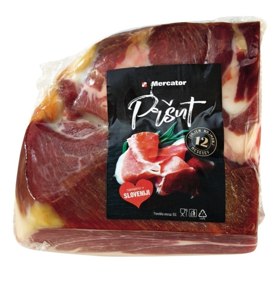 Pršutkosi Mercator - Akcija v trgovini Mercator