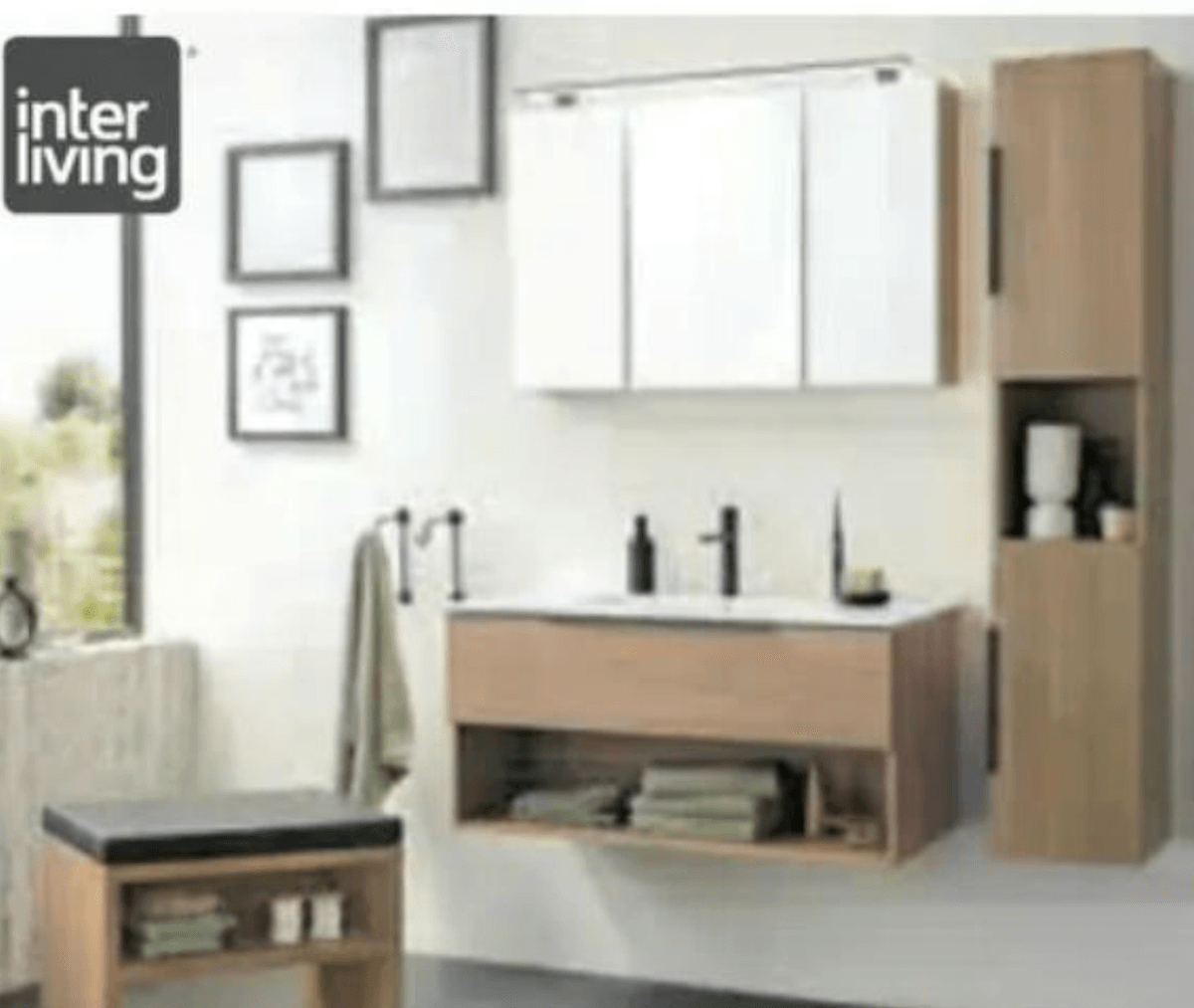 Kopalnica inter living - Akcija v trgovini Rutar