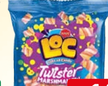 PENASTI BONBONI TWISTER 150 g LOC - Akcija v trgovini Jager