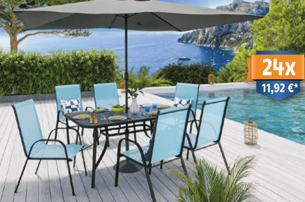 Vrtna garnitura 1 set - Akcija v trgovini E.Leclerc