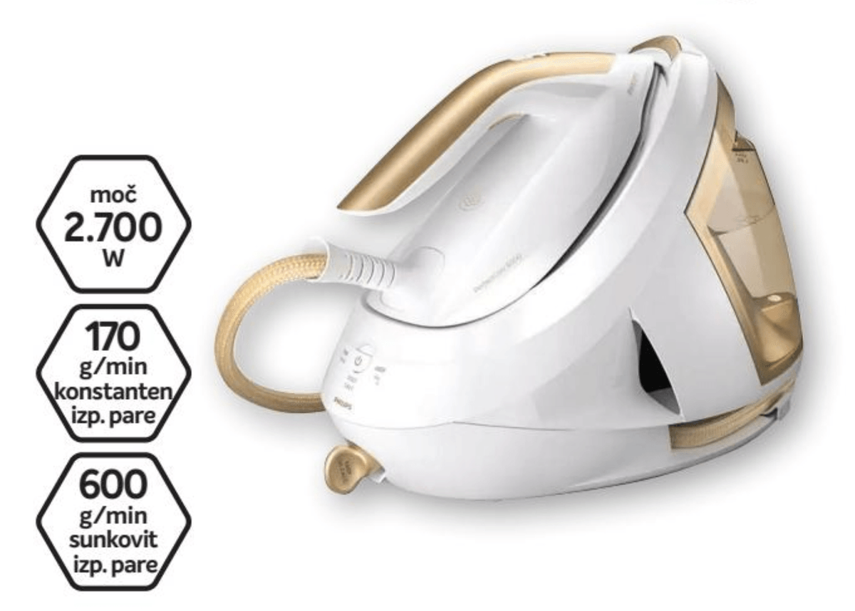 Likalna postaja Philips PSG8140/80 - Akcija v trgovini Merkur