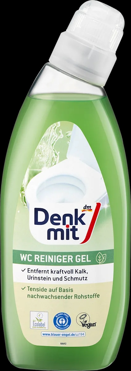 Denkmit gel za čiščenje WC školjke 750 ml - Akcija v trgovini Dm