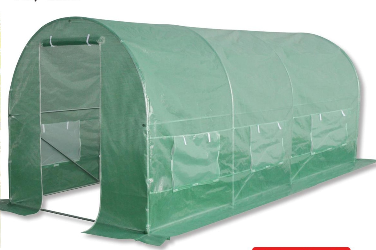 Rastlinjak iz folije - Akcija v trgovini Bauhaus