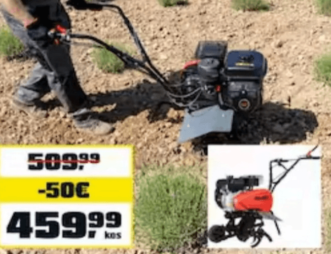 MOTOKULTIVATOR AL-KO - Akcija v trgovini Obi