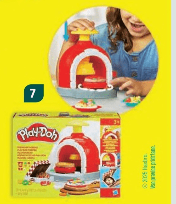 Pekač za peko pice Play-Doh - Akcija v trgovini Mueller