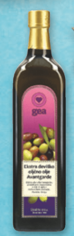 Ekstra deviško oljčno olje Gea 1 l - Akcija v trgovini E.Leclerc