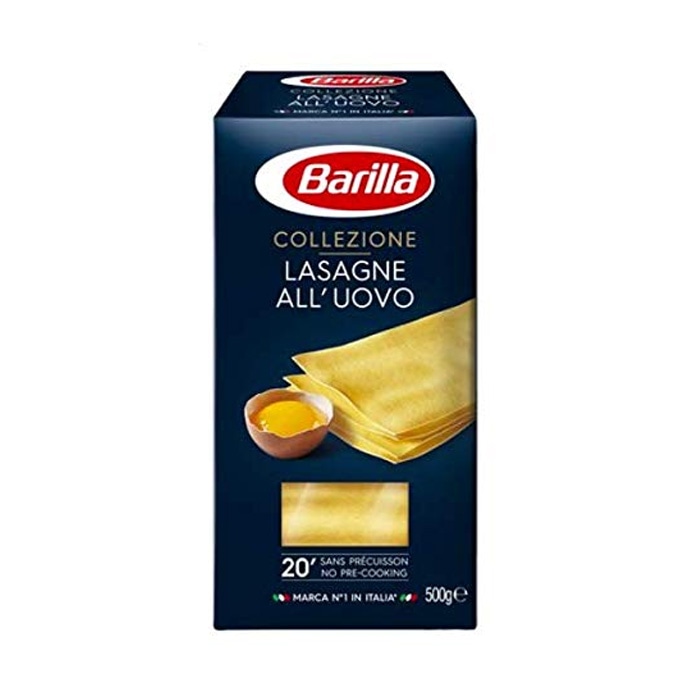 Jajčna lazanja 500 g Barilla - Akcija v trgovini Spar