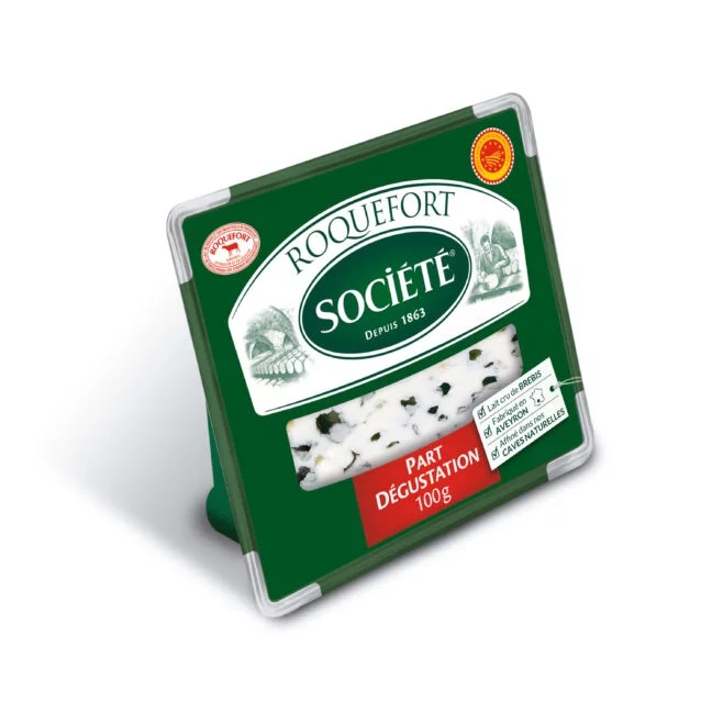 Ovčji sir Roquefort Societe 1 kg Akcija v trgovini E.Leclerc