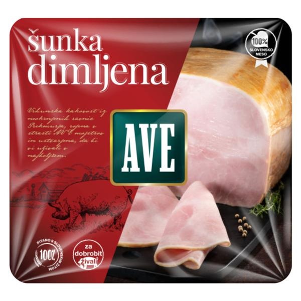Narezka šunka Ave 100 g - Akcija v trgovini Mercator